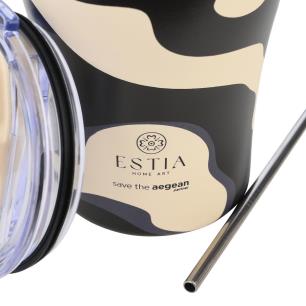 ESTIA ΘΕΡΜΟΣ COFFEE MUG SAVE THE AEGEAN 350ml BOLD DRIFT