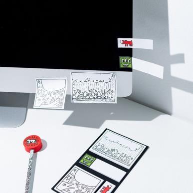 KEITH HARING SUPER STATIONERY SET