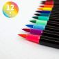 LEGAMI BRUSH MARKERS-BRIGHT COLOURS 12 τεμ LEGAMI BRUSH MARKERS-BRIGHT COLOURS 12 τεμ