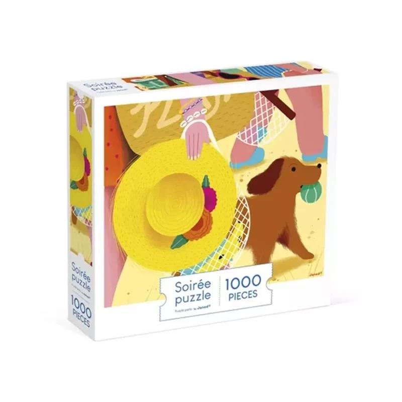 JANOD PUZZLE SORTIE A LA PLAGE 1000 PIECES