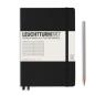 LEUCHTTURM ΣΗΜΕΙΩΜΑΤΑΡΙΟ NOTEBOOK HC A5 MED RULED BLACK 251P