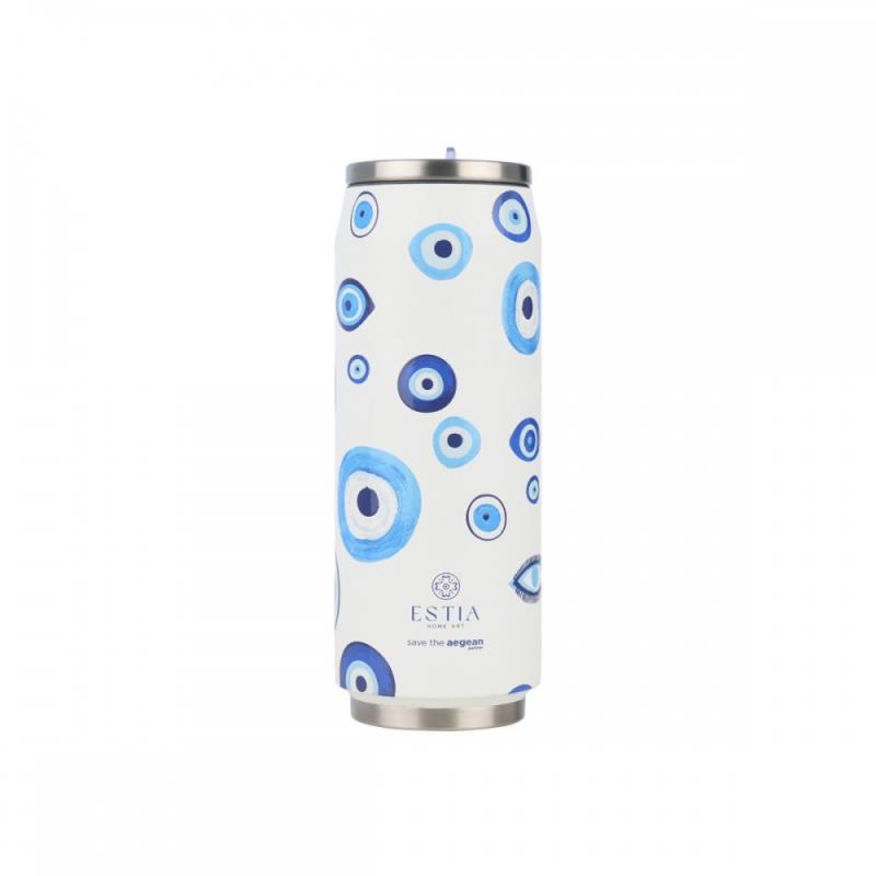 ESTIA ΘΕΡΜΟΣ TRAVEL CUP SAVE THE AEGEAN 500ml SPIRIT OF LUCK ESTIA ΘΕΡΜΟΣ TRAVEL CUP SAVE THE AEGEAN 500ml SPIRIT OF LUCK