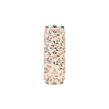 ESTIA ΘΕΡΜΟΣ TRAVEL CUP SAVE THE AEGEAN 500ml BLOOM BEIGE