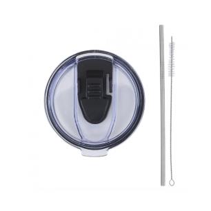 ESTIA ΑΝΤΑΛΛΑΚΤΙΚΑ ΚΑΛΑΜΑΚΙΑ STRAW TUMBLER XL 1200ml MIDNIGHT BLACK 2 ΤΕΜ