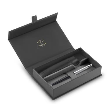 PARKER ΣΕΤ JOTTER XL M.BLACK CT BP+BLK PU PP ΘΗΚΗ ΔΕΡΜΑΤΙΝΗ