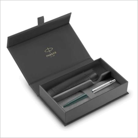 PARKER ΣΕΤ ΣΤΥΛΟ JOTTER XL M.GREEEN CT BP+BLK PU PP ΜΕ ΜΑΥΡΗ ΘΗΚΗ