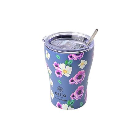 ESTIA COFFEE MUG SAVE THE AEGEAN 350ml GARDEN BLUE