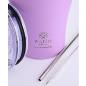 ESTIA ΘΕΡΜΟΣ COFFEE MUG SAVE THE AEGEAN 350ml LAVENDER PURPLE 01-12090