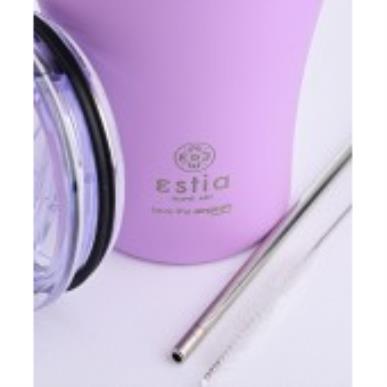 ESTIA ΘΕΡΜΟΣ COFFEE MUG SAVE THE AEGEAN 350ml LAVENDER PURPLE 01-12090