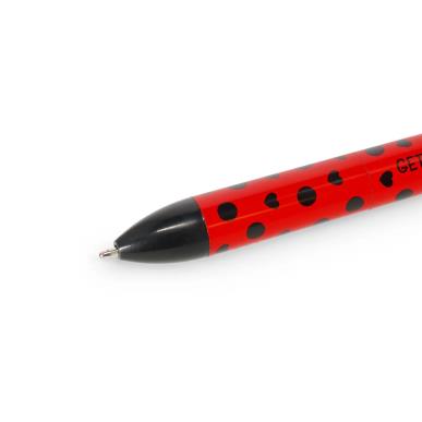 LEGAMI ΣΤΥΛΟ TWO-COLOUR BALLPOINT PEN - CLICK & CLACK 1mm LADYBUG CLICK0030