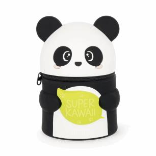 LEGAMI ΜΟΛΥΒΟΘΗΚΗ SUPER KAWAII - 2-IN-1 SILICONE PENCIL CASE - PANDA