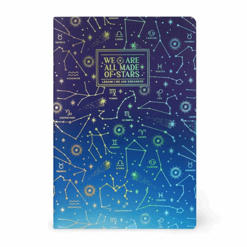 LEGAMI ΣΗΜΕΙΩΜΑΤΑΡΙΟ 14.2X21 A5 LINED-QUADERNO NOTEBOOK MEDIUM STARS