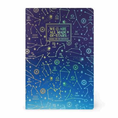 LEGAMI ΣΗΜΕΙΩΜΑΤΑΡΙΟ 14.2X21 A5 LINED-QUADERNO NOTEBOOK MEDIUM STARS