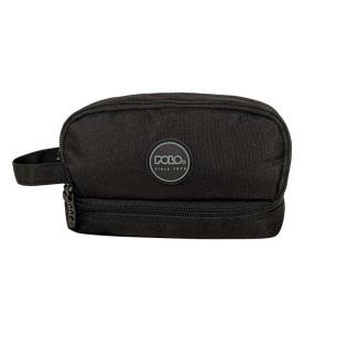 POLO ΚΑΣΕΤΙΝΑ HADLE 3 ΘΗΚΕΣ ΜΑΥΡΟ