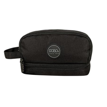 POLO ΚΑΣΕΤΙΝΑ HADLE 3 ΘΗΚΕΣ ΜΑΥΡΟ