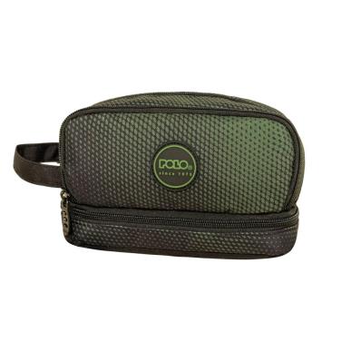 POLO ΚΑΣΕΤΙΝΑ HADLE 3 ΘΗΚΕΣ ΜΑΥΡΟ/ΠΡΑΣΙΝΟ