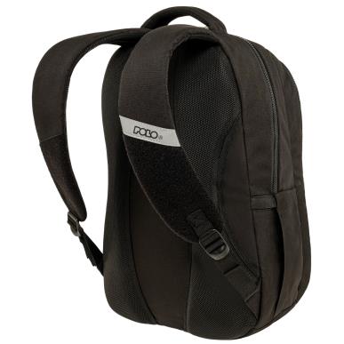 POLO ΣΑΚΙΔΙΟ ΠΛΑΤΗΣ PATCHES ΜΑΥΡΟ