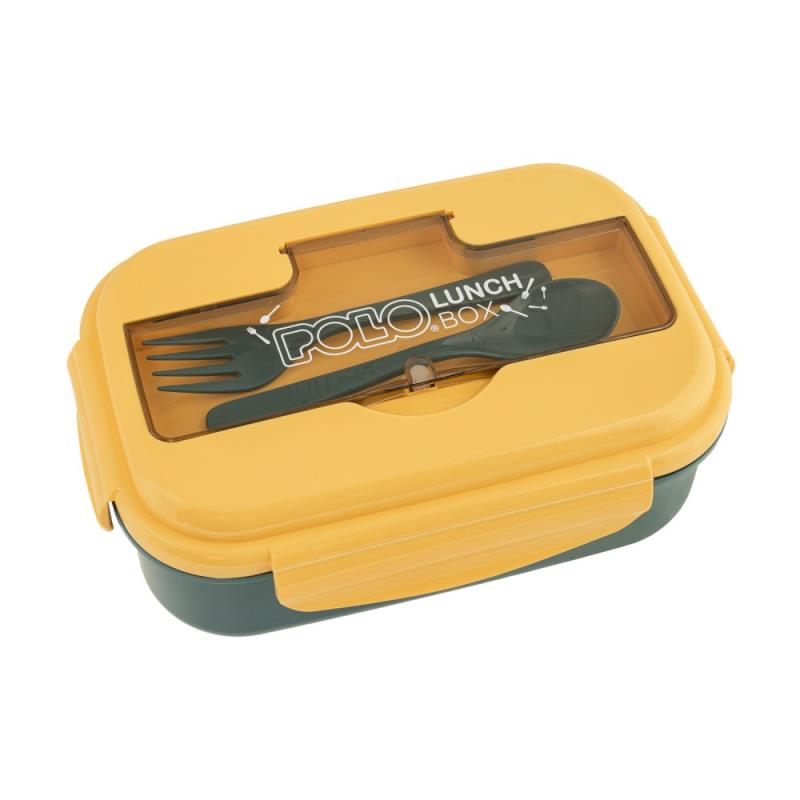 POLO ΔΟΧΕΙΟ ΦΑΓΗΤΟ ΜΕ ΔΙΑΧΩΡΙΣΤΙΚΟ ΚΙΤΡΙΝΟ/ΚΥΠΑΡΙΣΣΙ