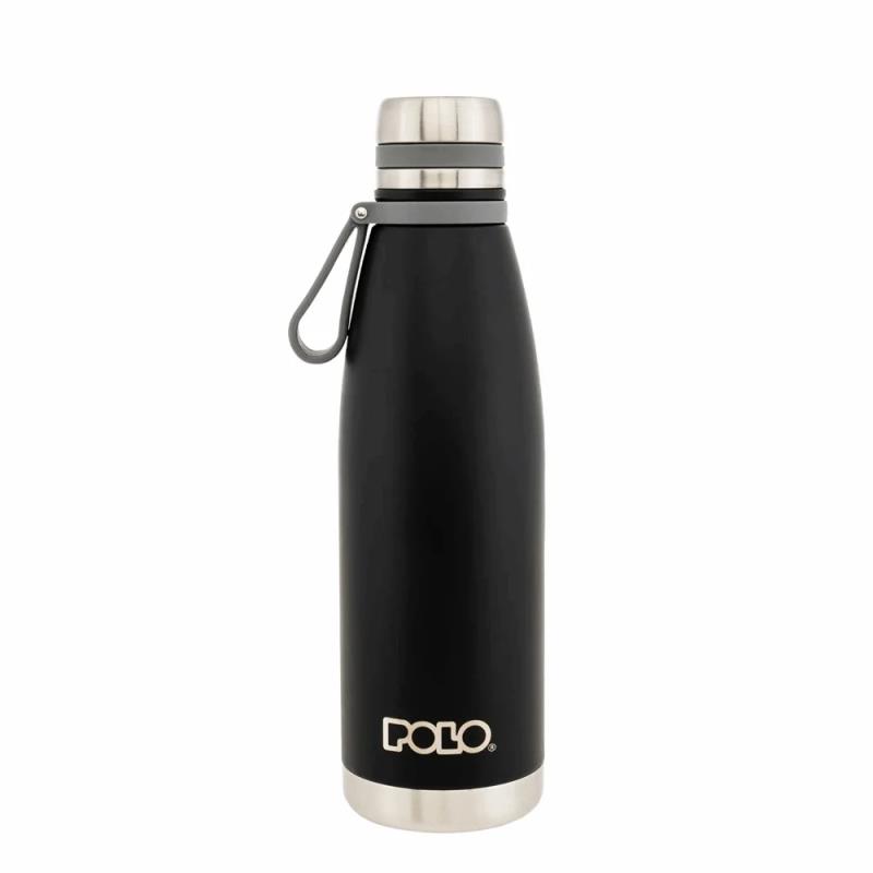 POLO ΘΕΡΜΟΣ INOX 1100mL ΜΑΥΡΟ