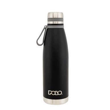 POLO ΘΕΡΜΟΣ INOX 1100mL ΜΑΥΡΟ