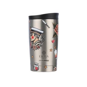 ESTIA ΘΕΡΜΟΣ TRAVEL MUG SAVE THE AEGEAN 350ml SKY GARDEN