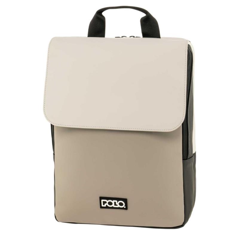 POLO ΣΑΚΙΔΙΟ ΠΛΑΤΗΣ BREEZE ΑΝΟΙΧΤΟ ΓΚΡΙ