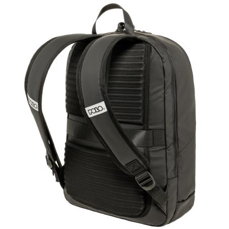 POLO ΤΣΑΝΤΑ ΠΛΑΤΗΣ LAPTOP VERTZIP ΜΑΥΡΟ