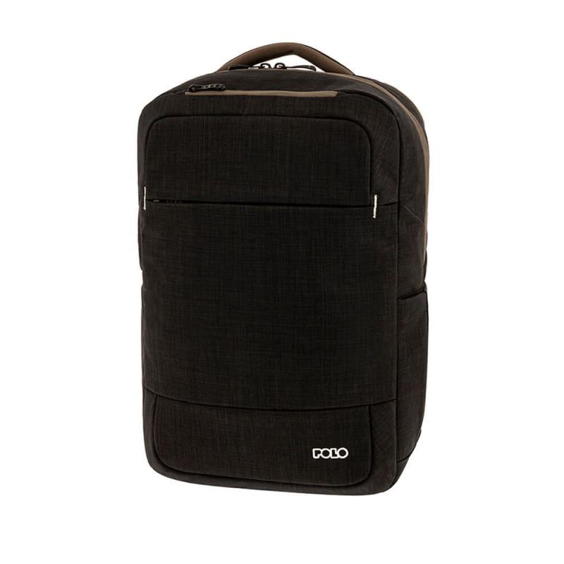 POLO ΣΑΚΙΔΙΟ ΠΛΑΤΗΣ ZENITH ΜΑΥΡΟ-ΑΝΘΡΑΚΙ