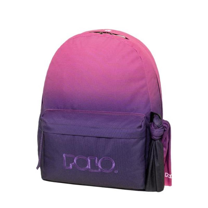 POLO ΣΑΚΙΔΙΟ ΠΛΑΤΗΣ ORIGINAL SCARF GRADIENT FUCHIA-PURPLE