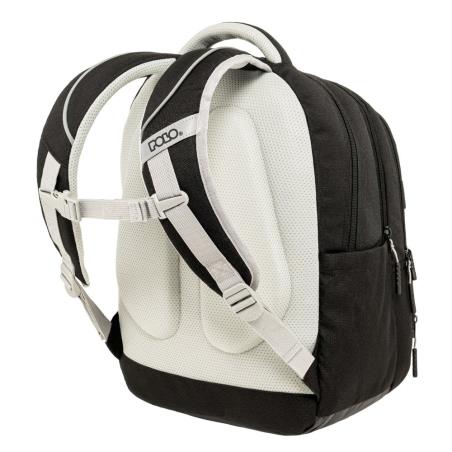 POLO ΣΑΚΙΔΙΟ ΠΛΑΤΗΣ MULTI POCKET ΜΑΥΡΟ