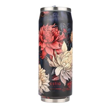 ESTIA ΘΕΡΜΟΣ TRAVEL CUP SAVE THE AEGEAN 500ml MIDNIGHT BLOSSOM